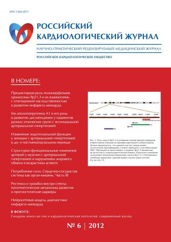 Российский кардиологический журнал