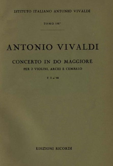 Concerto in do maggiore. T. 116