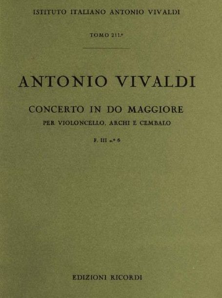 Concerto in do maggiore. T. 211