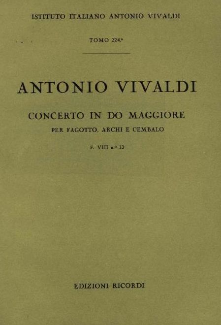 Concerto in do maggiore. T. 224