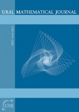 Ural Mathematical Journal